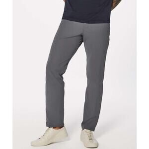Lululemon ABC Pant Classic *34" Fog Horn Gray Sz 30 $128 {3V25}